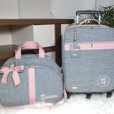 Mala Maternidade e Bolsa Feminina Glamour